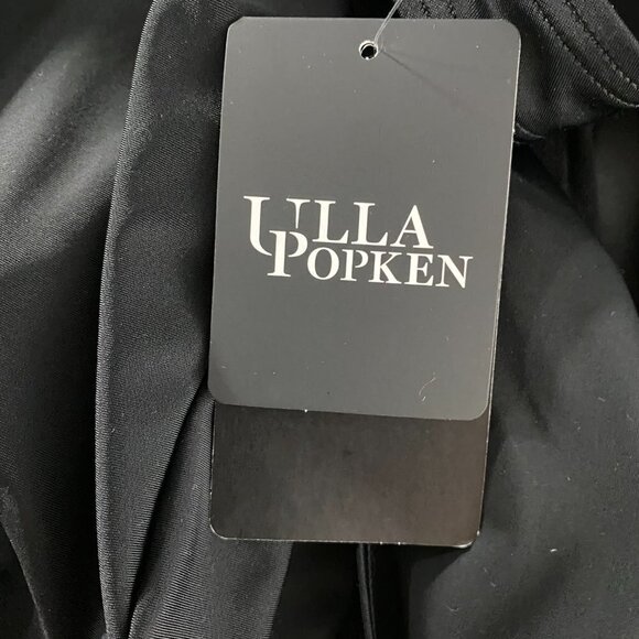 Ulla Popken One Piece‎ Swimsuit Size 18 Black Solid Keyhole NWT SW-1826 - Picture 5 of 12